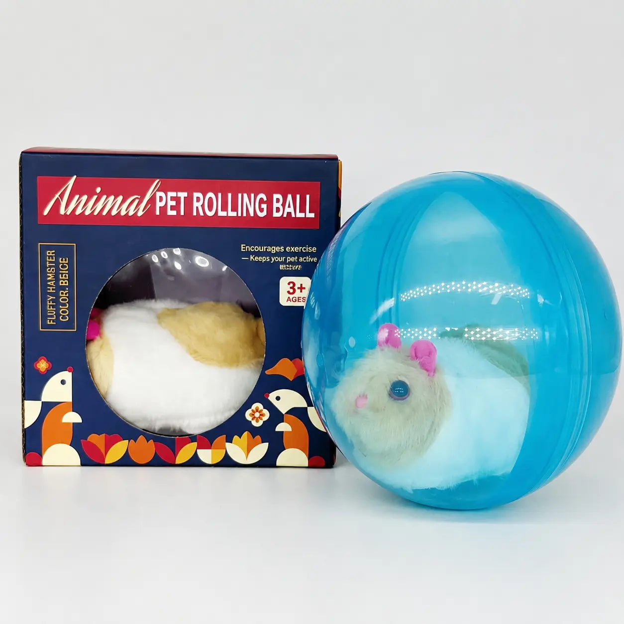 Smart Cat Toy: USB Rechargeable Auto-Rolling Ball with Hands-Free Play for Indoor Cats