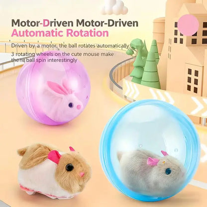 Smart Cat Toy: USB Rechargeable Auto-Rolling Ball with Hands-Free Play for Indoor Cats